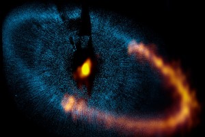 ALMA observes a ring around the bright star Fomalhaut