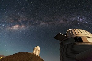 Telescopes at ESO's first site in Chile: the La Silla Observatory