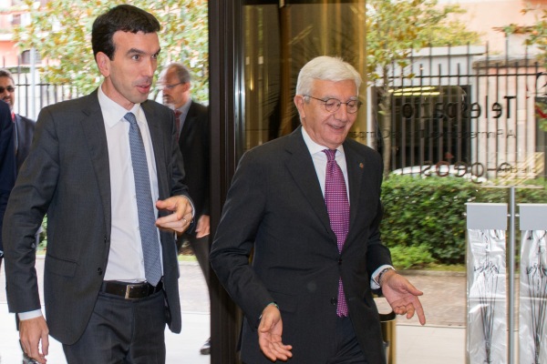 Ministro Politiche Agricole a Telespazio