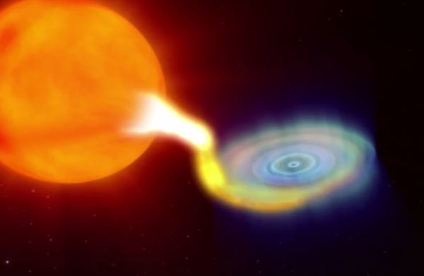 Un’eruzione di energia nel cielo