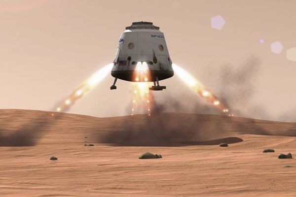SpaceX punta Marte