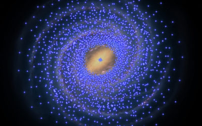 Un deserto di stelle giovani