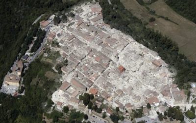 Faglia sisma da satellite