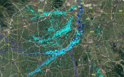 L’occhio dei satelliti sul Po