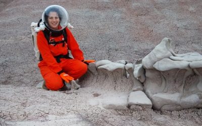 Capodanno (virtuale) su Marte per Ilaria Cinelli