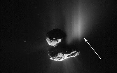 Rosetta svela l’interno della cometa