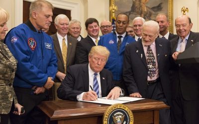 Trump sulla Luna