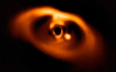 L’immagine di un baby pianeta