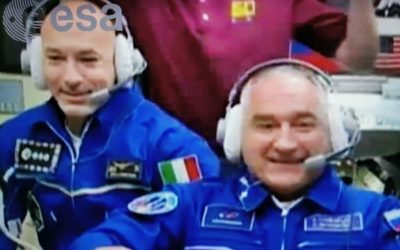 Parmitano è a bordo della ISS