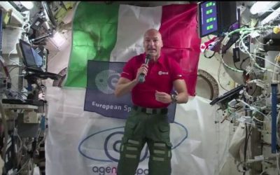 Prima chiamata di @astroluca