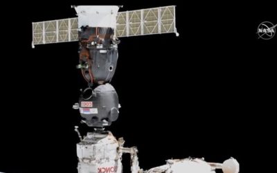 Sulla ISS spostata la Soyuz MS-13