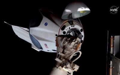 Crew Dragon ha attraccato alla ISS