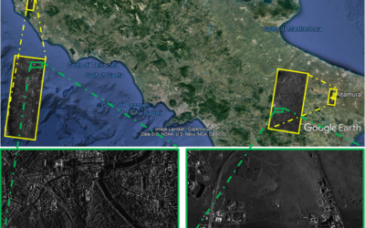Cosmo-SkyMed mappa centinaia di km