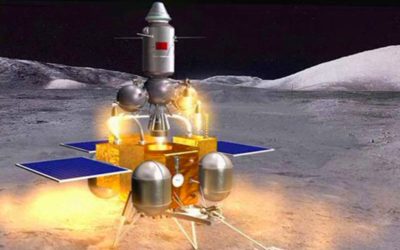 Chang’e-5 sulla Luna e ritorno