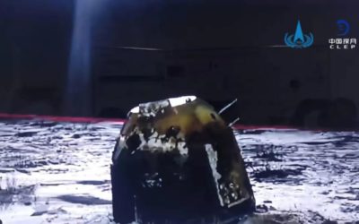 Chang’e-5 riporta la luna