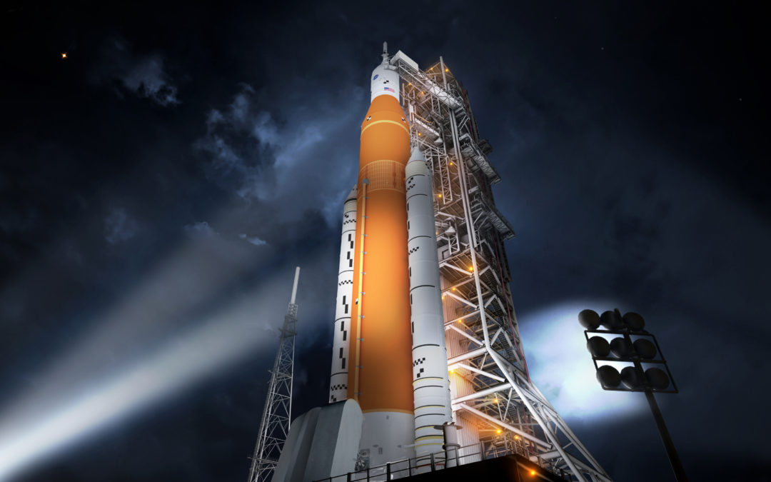 NASA prova motori razzo SLS