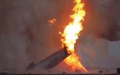 Starship nuovo crash